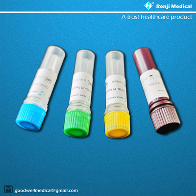 비인강 핵산 테스트 중인 키트, ISO13485 Sars 교차가 2 Pcr 시험 키트