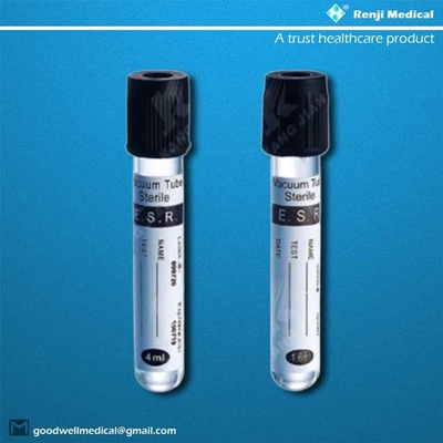 4 ml/5ml 버릴 수 있는 진공 채혈 튜브, 적외선 영역 넘어의 ESR 시험관