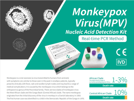 Monkeypox Virus(MPV) 핵산 검출 키트 Fast Test Home Kit Real Time PCR Kit