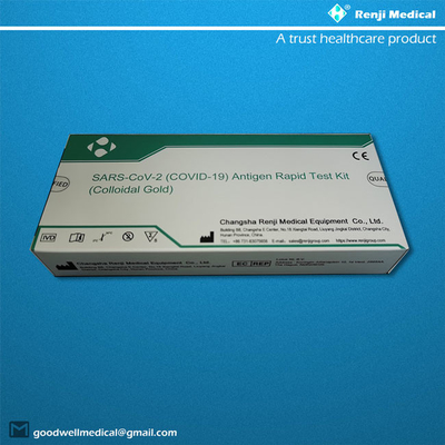 코인두 면봉 ISO13485 인증과 세대 Ag 신속 시험 장비