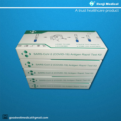 CE와 의학 diagnostic 오마이크론 빠른 COVID 19 테스트 중인 키트는 찬성했습니다