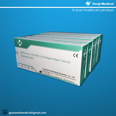 집에 빠른 COVID 19 테스트 중인 키트 EO 소독 SGS ISO13485 인증