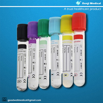 EDTA K2 K3 진공관 수집, 13*75mm 혈청 샘플 튜브