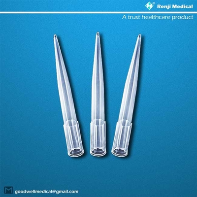 1mL 무균 피벳 팁, 보편적 마이크로피펫은 1000ul에게 비밀 정보를 제공합니다